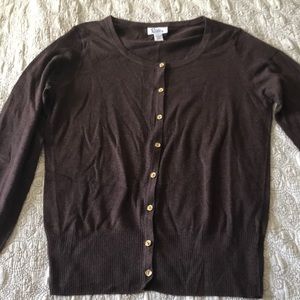 Brown Lily Pulitzer Cardigan